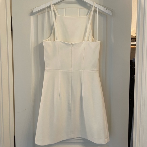 French Connection whisper square neck strappy dress - Picture 5 of 7